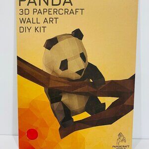 Papercraft Product - Panda Model Paper Wall Art